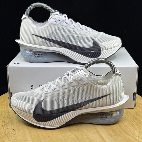Nike Zoomx Vaporfly Next% 4 White-Gridiron-Obsidian Womens Sz 6.5 [HF6412-100] - Picture 1 of 10